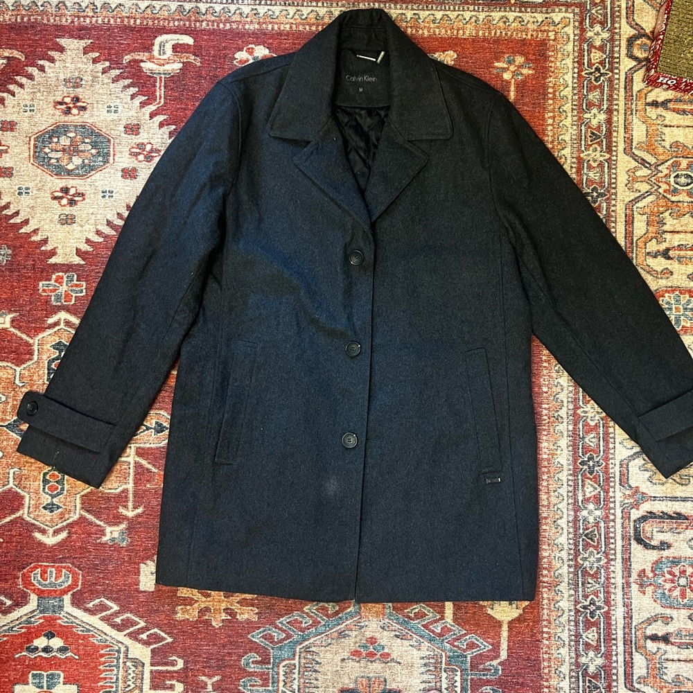 Calvin Klein Black Coat